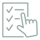 Icon of a checklist